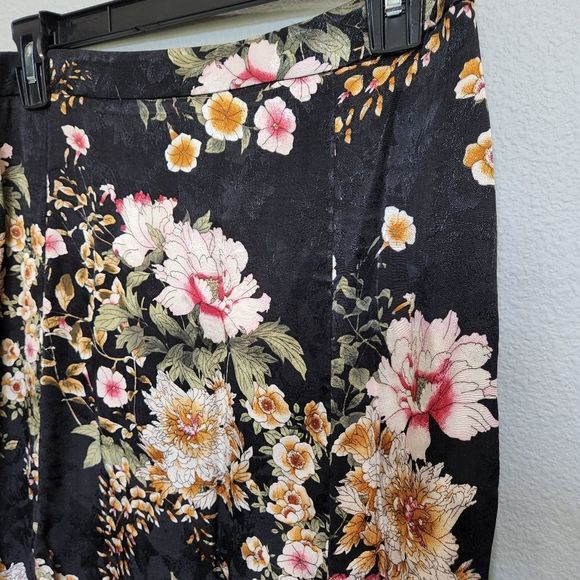 NWT Anthropologie floral silk skirt - Picture 2 of 6